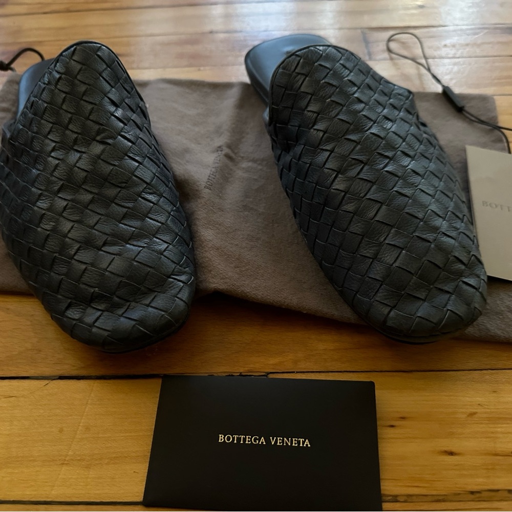 Bottega Veneta Men’s Mule slippers in Denim size 40